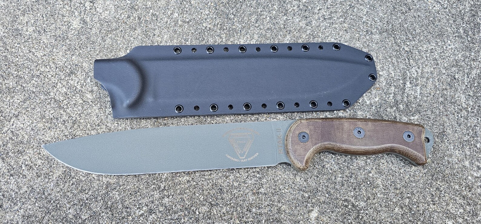 Ontario RTAK-II OKC Custom Kydex Sheath 2.0, Pancake Style, Optional ...