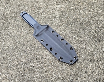 Cold Steel Drop Forged Boot Knife, Bootknife Custom Kydex Sheath, Pancake Style, optional belt Attachment.