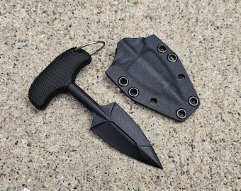 Cold Steel "FGX PUSH 2" Custom Kydex Sheath, Paracord, Pancake Style 2.0. Optional Belt Attachments,