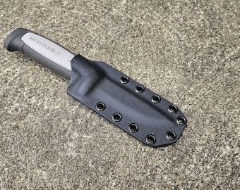 Mora Craftline Robust Custom Kydex Sheath, optional belt attachments- Pancake Style