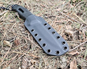 Mora "SPARK" Custom Kydex Sheath - Pancake Style, Optional belt attachments and Paracord