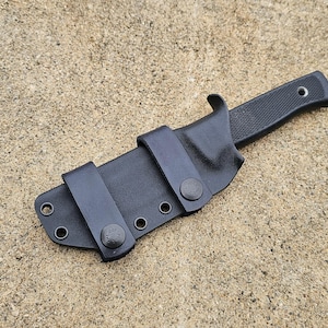 Fallkniven F1 Custom Kydex Sheath, Scout Carry, Taco Style. Free Shipping!