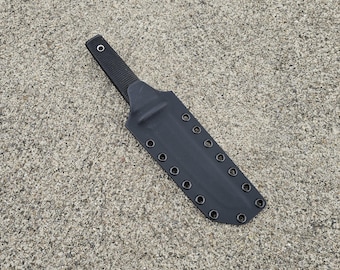 Cold Steel KOBUN Knife Custom Kydex sheath, Pancake Style, optional belt attachments.