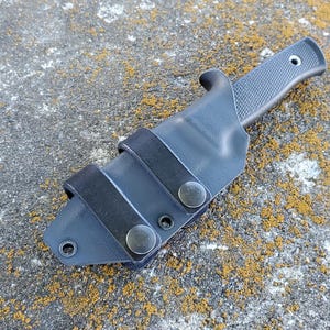 Fallkniven F1 Custom Kydex Sheath, Scout Carry, Taco Style. Free Shipping!