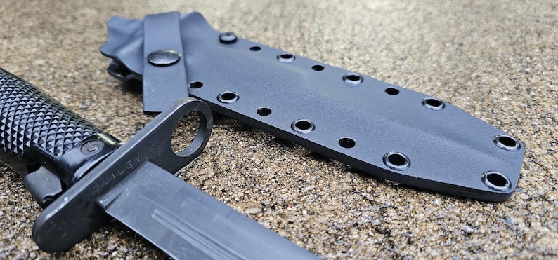 Custom Bayonet M6 G.I. Aerial Bayonet Custom Kydex Sheath, With Guard Strap, Optional ...