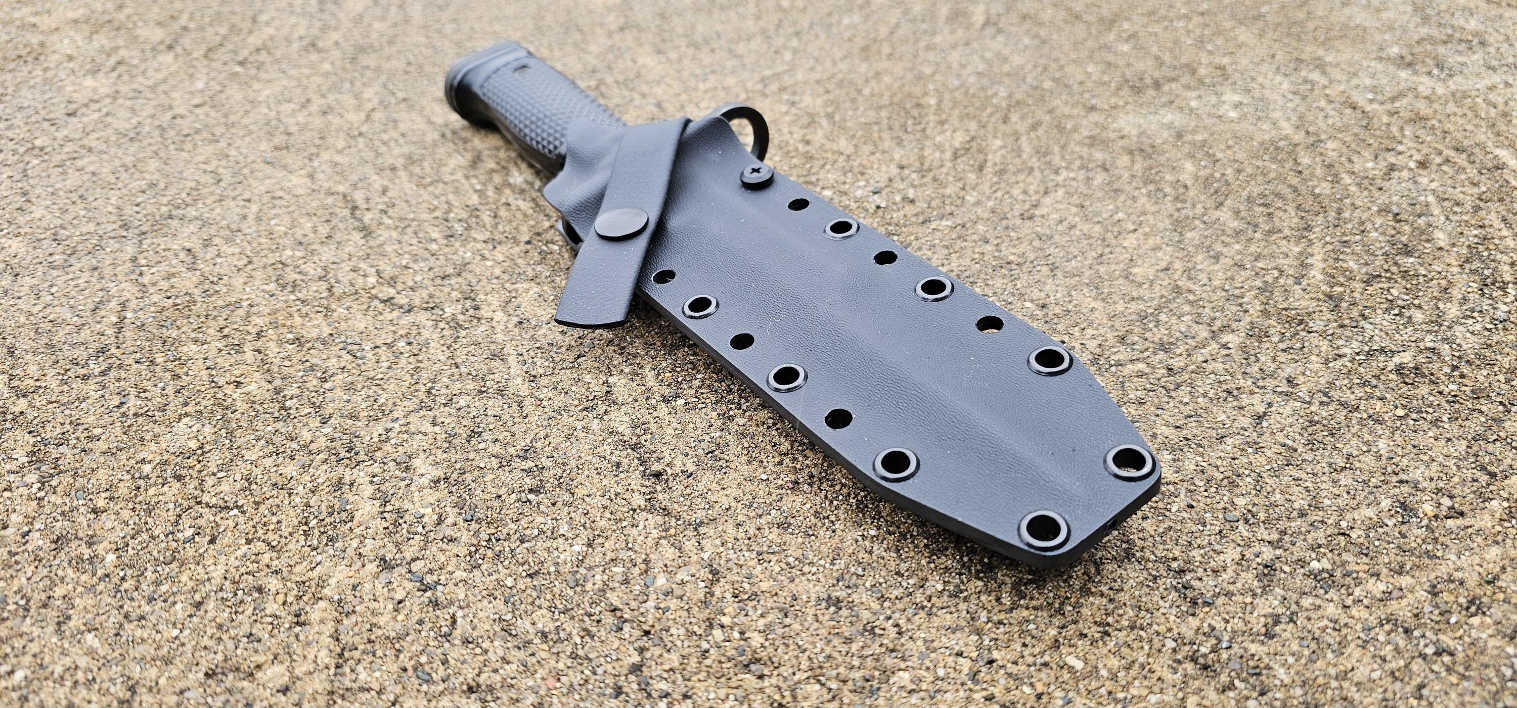 Custom Bayonet M6 G.I. IMPERIAL Bayonet Custom Kydex Sheath, With Guard Strap ...
