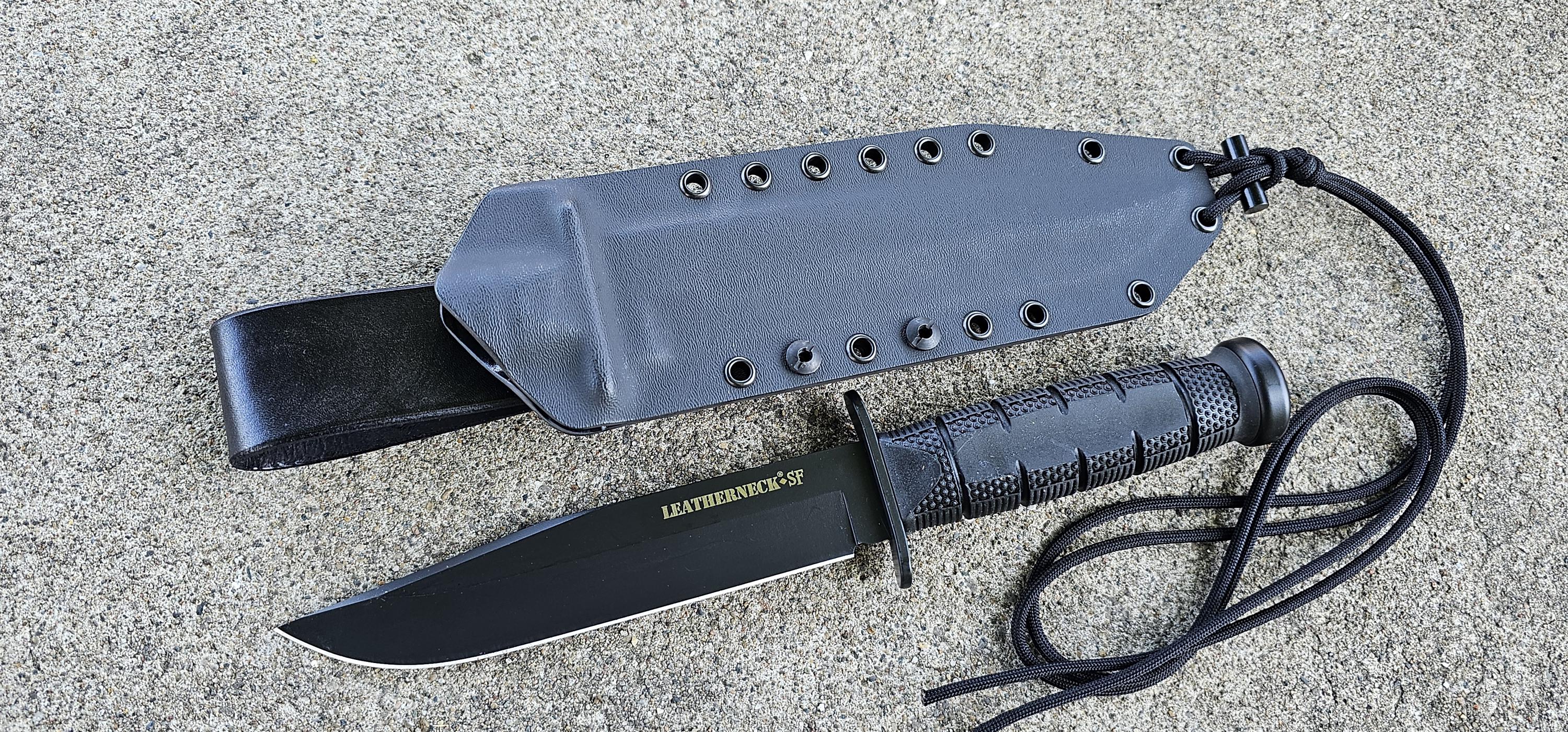 Cold Steel LEATHERNECK-SF カスタムカイデックスシース、ミニ