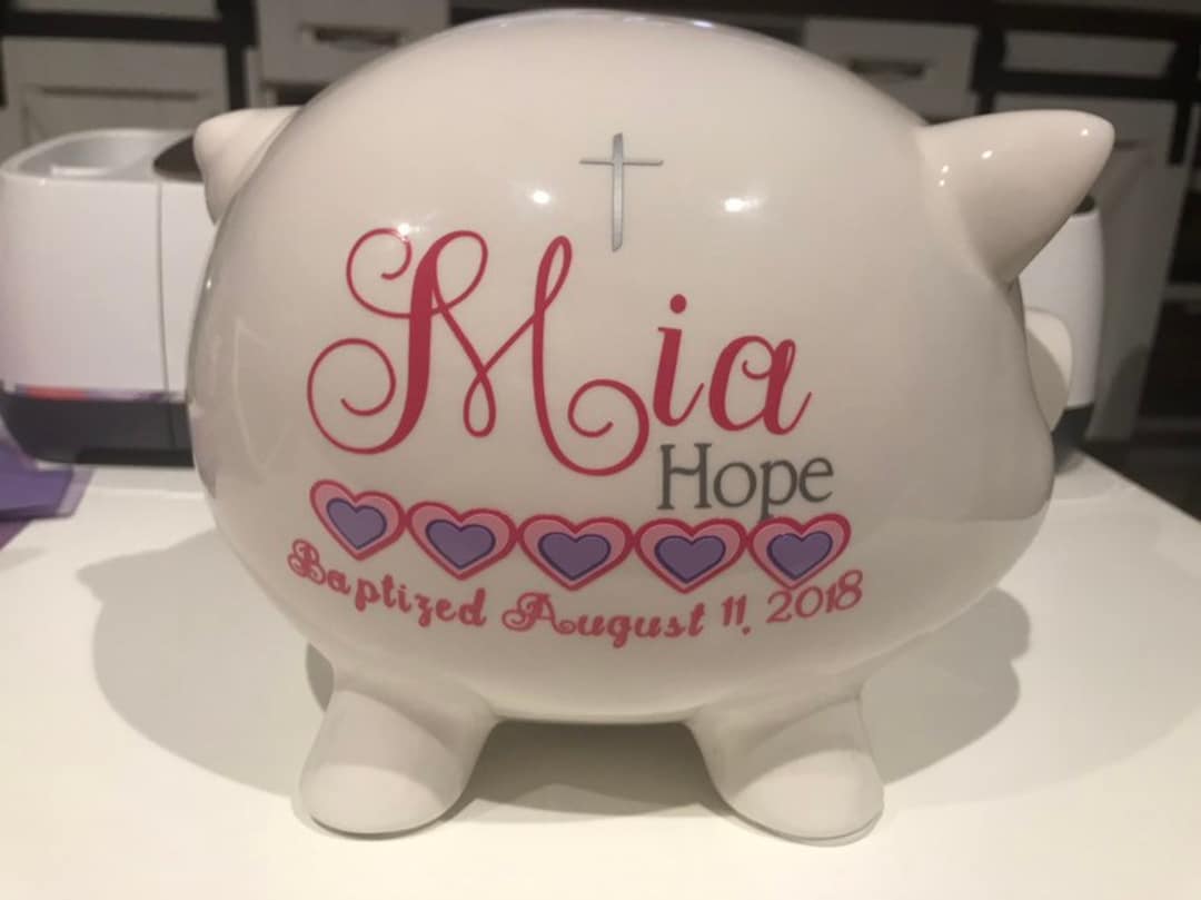 Children's Piggy Banks Etsy