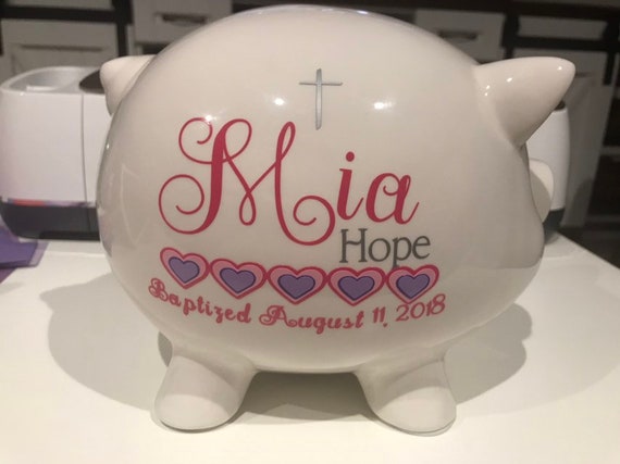 large children's piggy banks