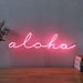 Hawaii Aloha Neon Sign For Tiki Bar Living Room Bedroom Home Decor Personalised Handmade Artwork Dimmable Wall Light 082