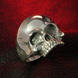 Skull Ring, Sterling Silver, Skull Jewelry