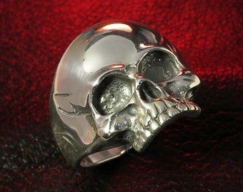 Skull Ring, Sterling Silver, Skull Jewelry