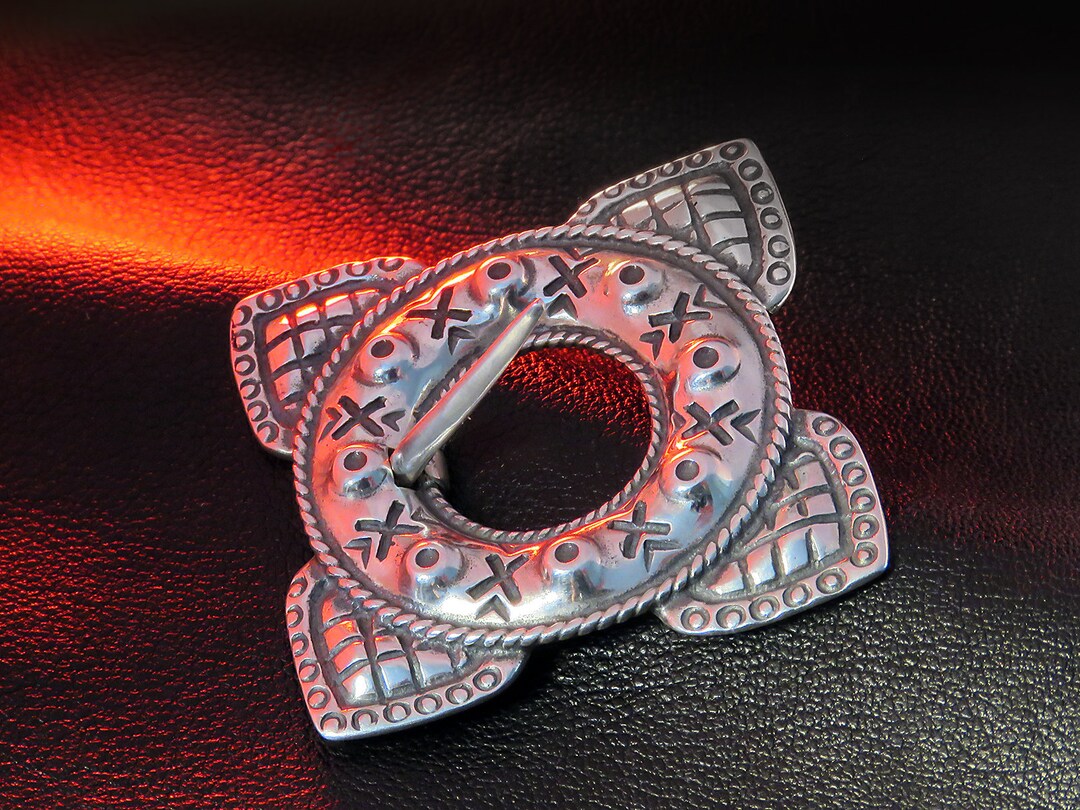 Sakta Pin Latvian Fibula, Celtic Brooch, Sterling Silver, Sakta - Etsy