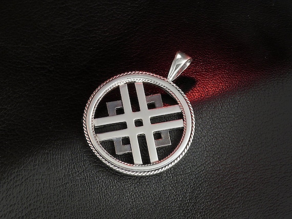 Baltische antike Zeichen Anhänger Eiche und Sonne, baltischen Schmuck, Sterling Silber, einzigartiges Geschenk Baltische antike Zeichen Anhänger Eiche und Sonne, baltischen Schmuck, Sterling Silber, einzigartiges Geschenk
