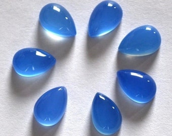 Awesome sodalite cabochon loose gems stone pear shape shape cabochon size 41ct 40x28x5