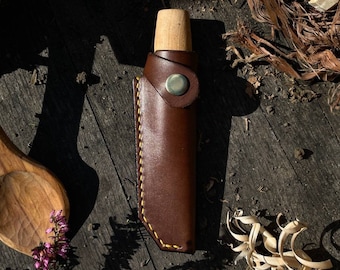 Leather Sheath For Mora 120 Carving Knife