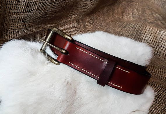 journeyman leather belt