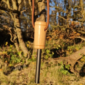 Ferro Rod Wooden Handle