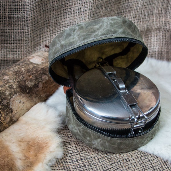 Woskowane płótno na patelnię lub patelnię