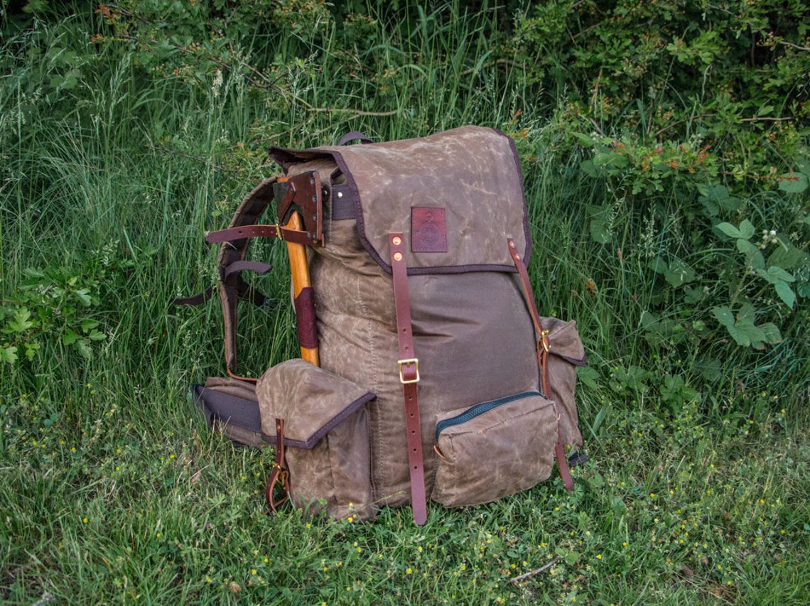 The Journey Pack Bushcraft Wax Canvas Rucksack PRE ORDER Etsy