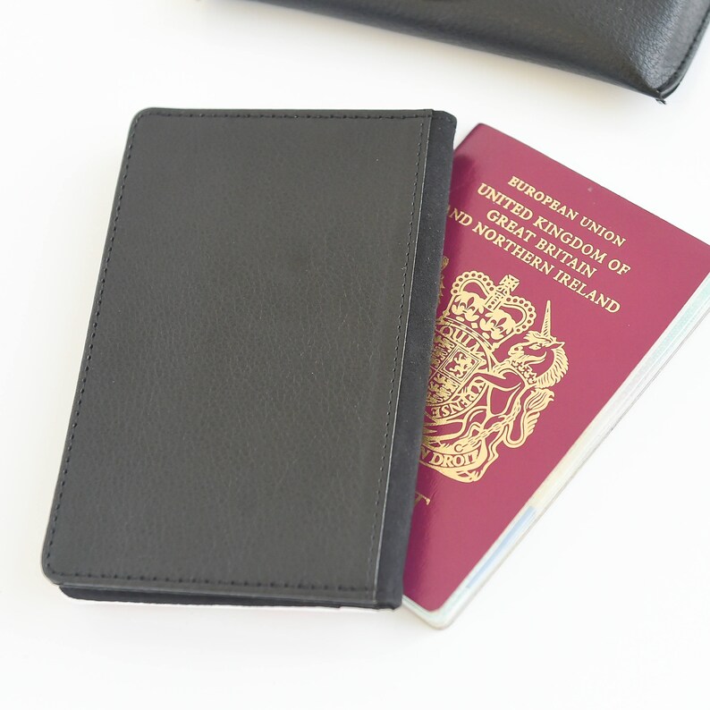 Passport Cover Blue Floral Print Custom Passport Cover Etsy