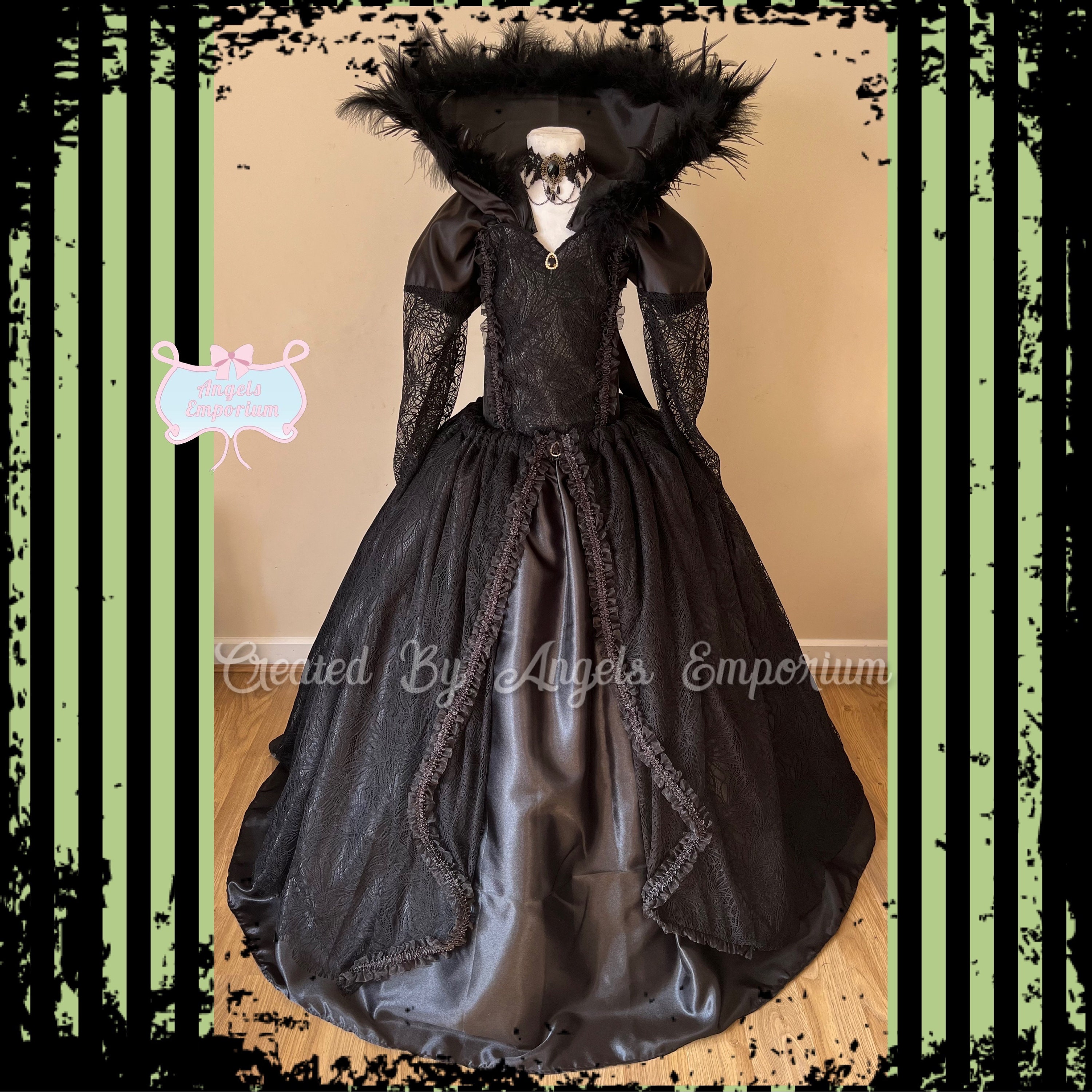 Queen Ravenna Dress - Etsy, image size:3000x3000