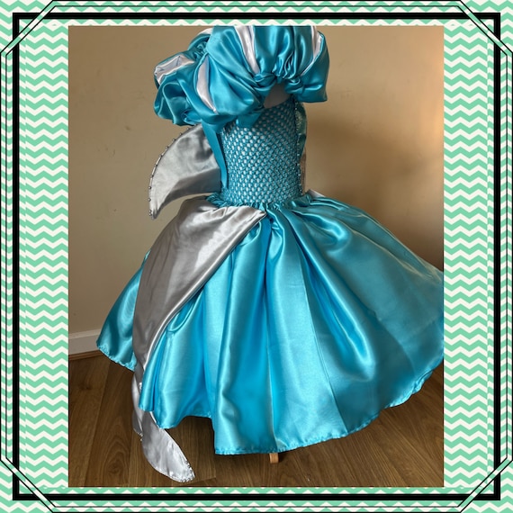 Luxury Jaws Theme Shark Fin Tutu Dress Fish Tail Halloween Costume Fancy Dress Animal Pageant Birthday Party Outfit Stage Wear