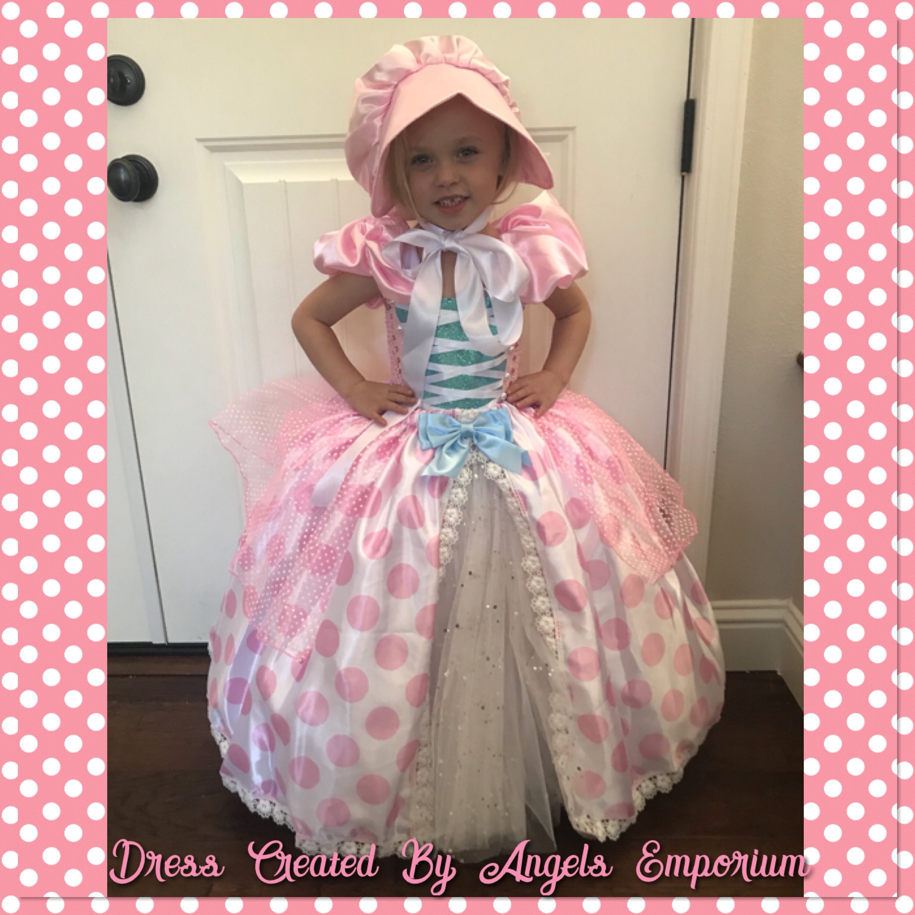 Little BO PEEP Tutu Dress Toy Story Costume Baby Pink Polka Dot Princess  Satin Ball Gown Pioneer Bonnet Pageant Birthday Party Halloween - Etsy  Singapore, image size:3000x3000