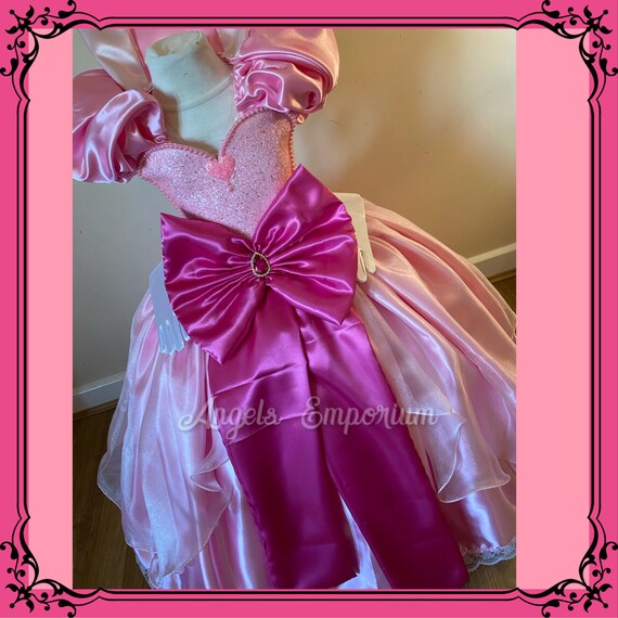 Luxury Charlotte La Bouff Tutu Dress Pink Satin Girls Princess ...