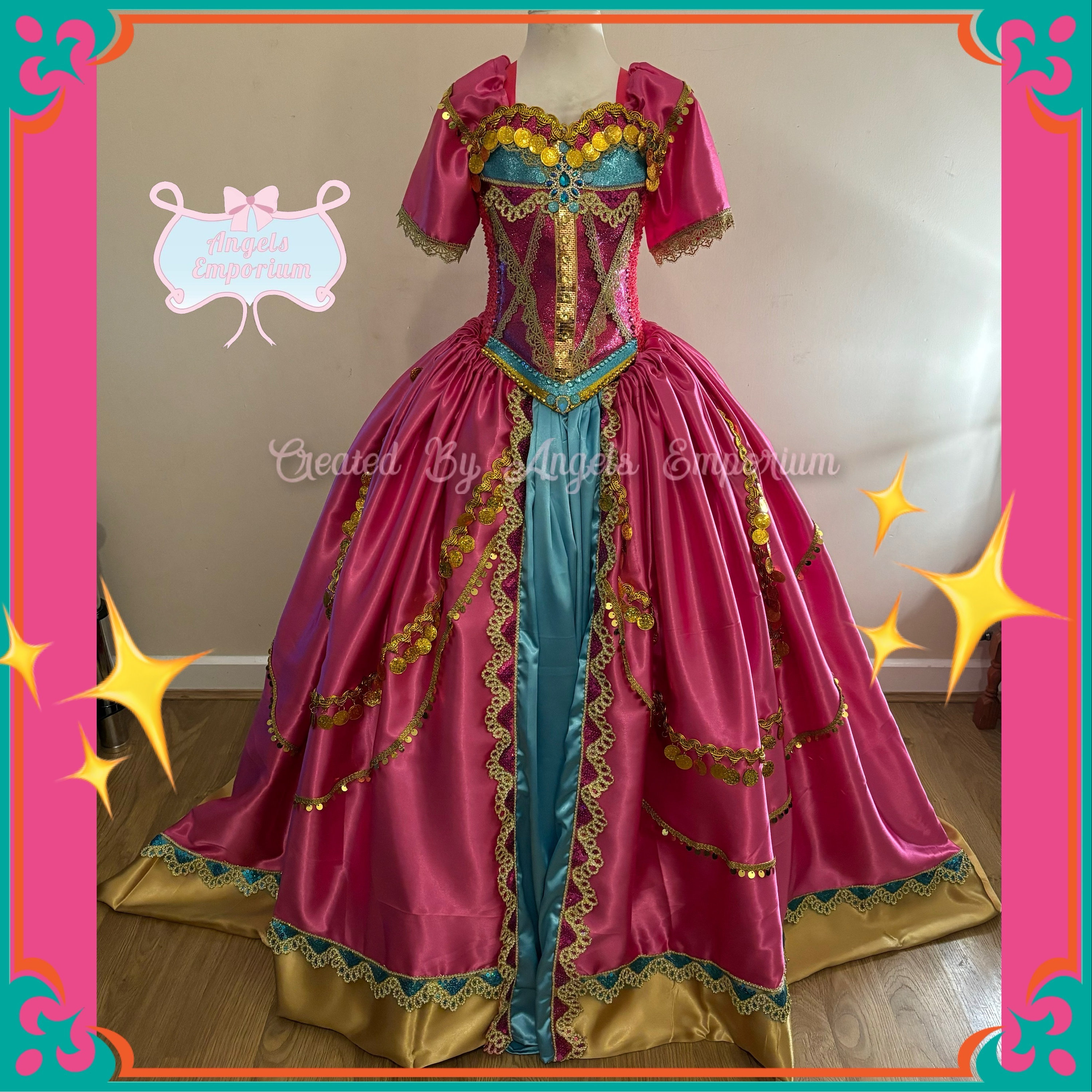strapless open back dress Arabian Princess Dress – Little Bird Denver main image 1