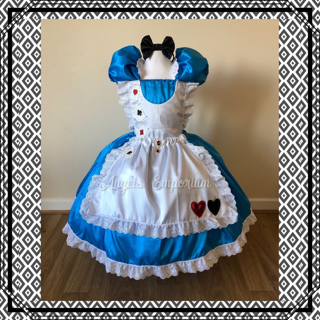 slim fit dress slacks Custom Gown "Alice in Wonderland"
