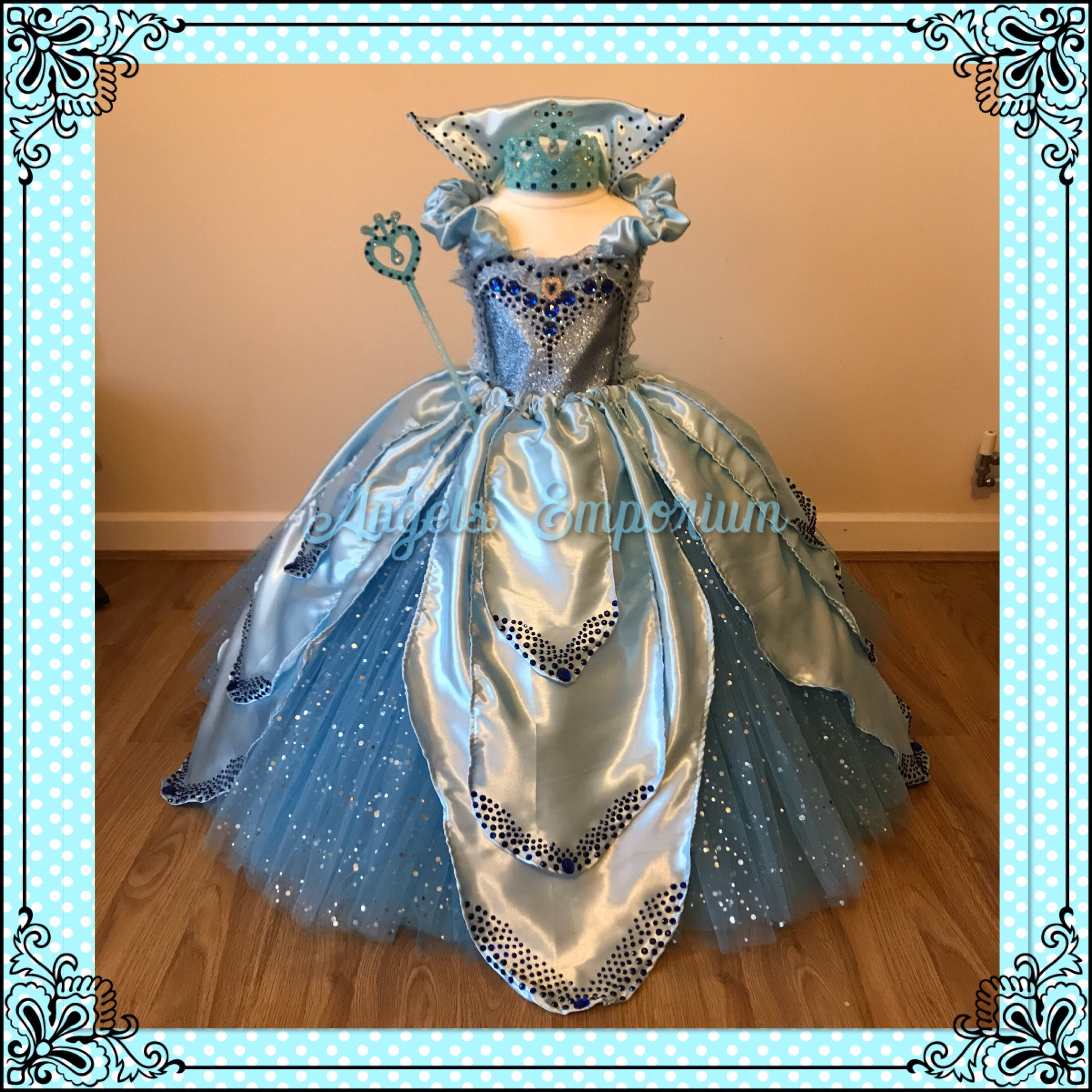Wicked for Good Glinda Blue Dress - Etsy