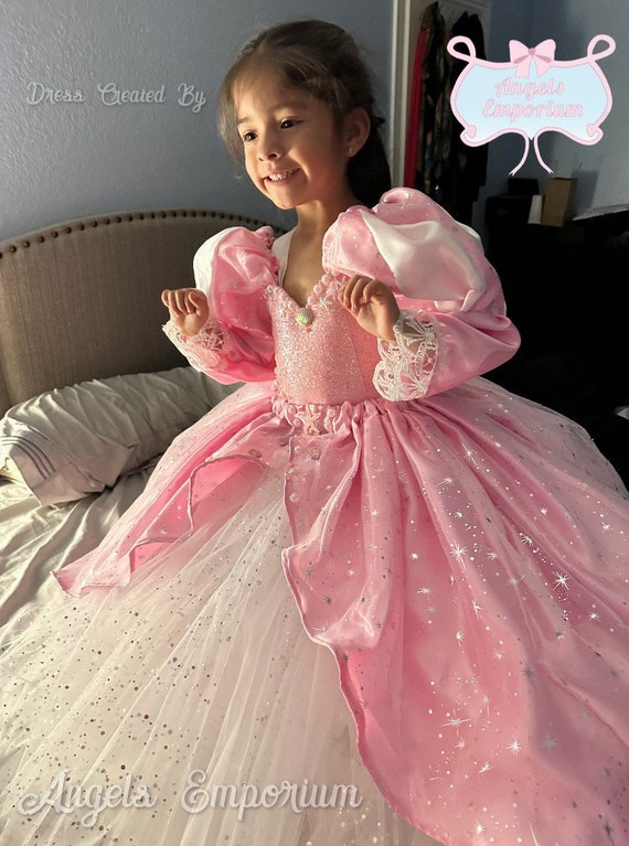 Sequin Princess Ariel Girls Fancy Dress Disney The Little Mermaid Kids  Costume