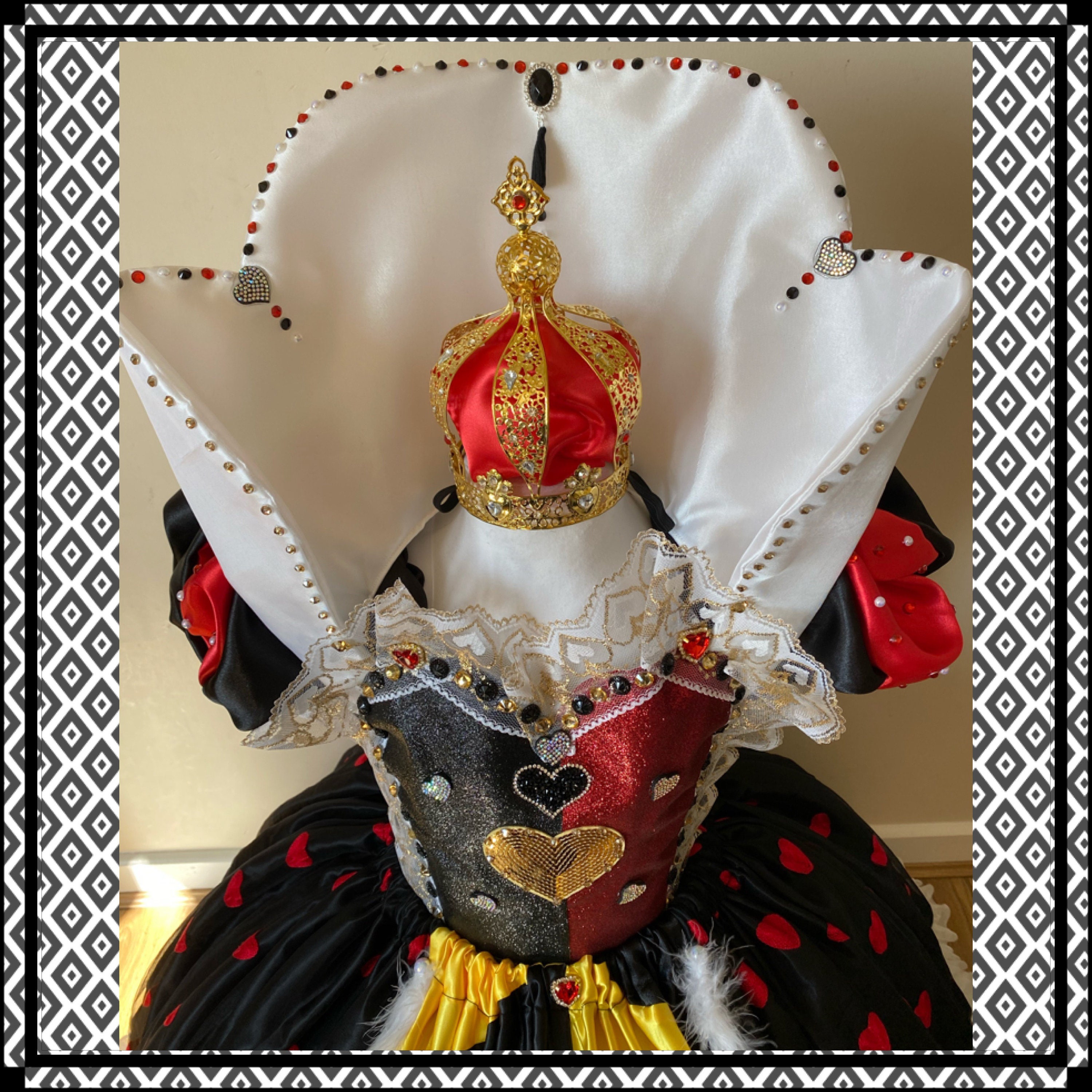 Queen Of Hearts Accessories, New Crown Queen Of Hearts Crown