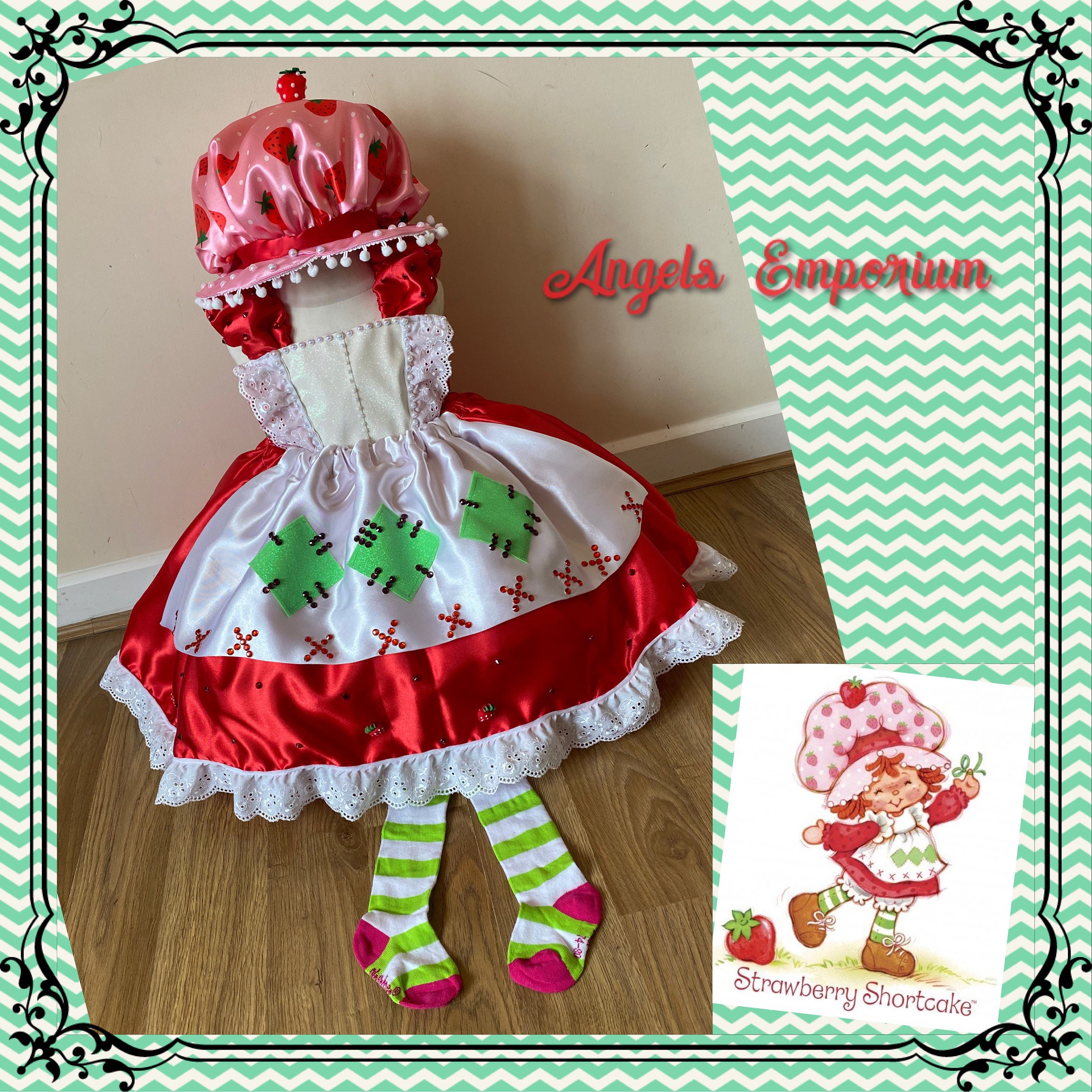 Strawberry shortcake tutu - Etsy España Strawberry shortcake tutu - Etsy España