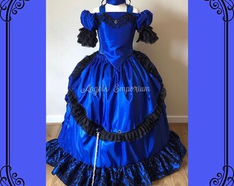 claudia blue dress interview with a vampire Stars Align Halterneck Satin Midi Dress Cobalt Blue
