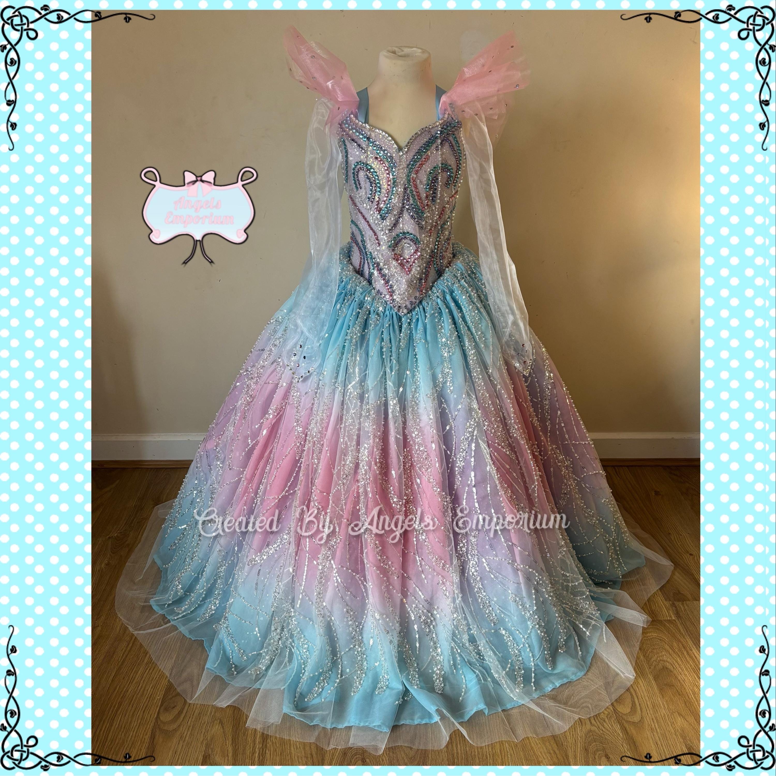 Glinda Wicked Blue Dress - Etsy