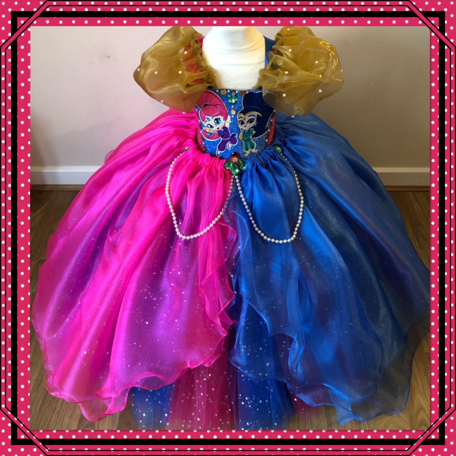 Shimmer and Shine Inspired Tutu Dress Birthday Party Costume - Etsy