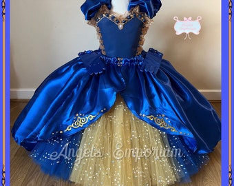 strapless open back dress Disney Princess Magical Dreams Dresser