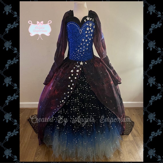 Pre order blue star ombre galaxy glitter off shoulder prom evening wedding  bridal dress gown RBP1431, Women's Fashion, Dresses & Sets, Traditional &  Ethnic wear on Carousell