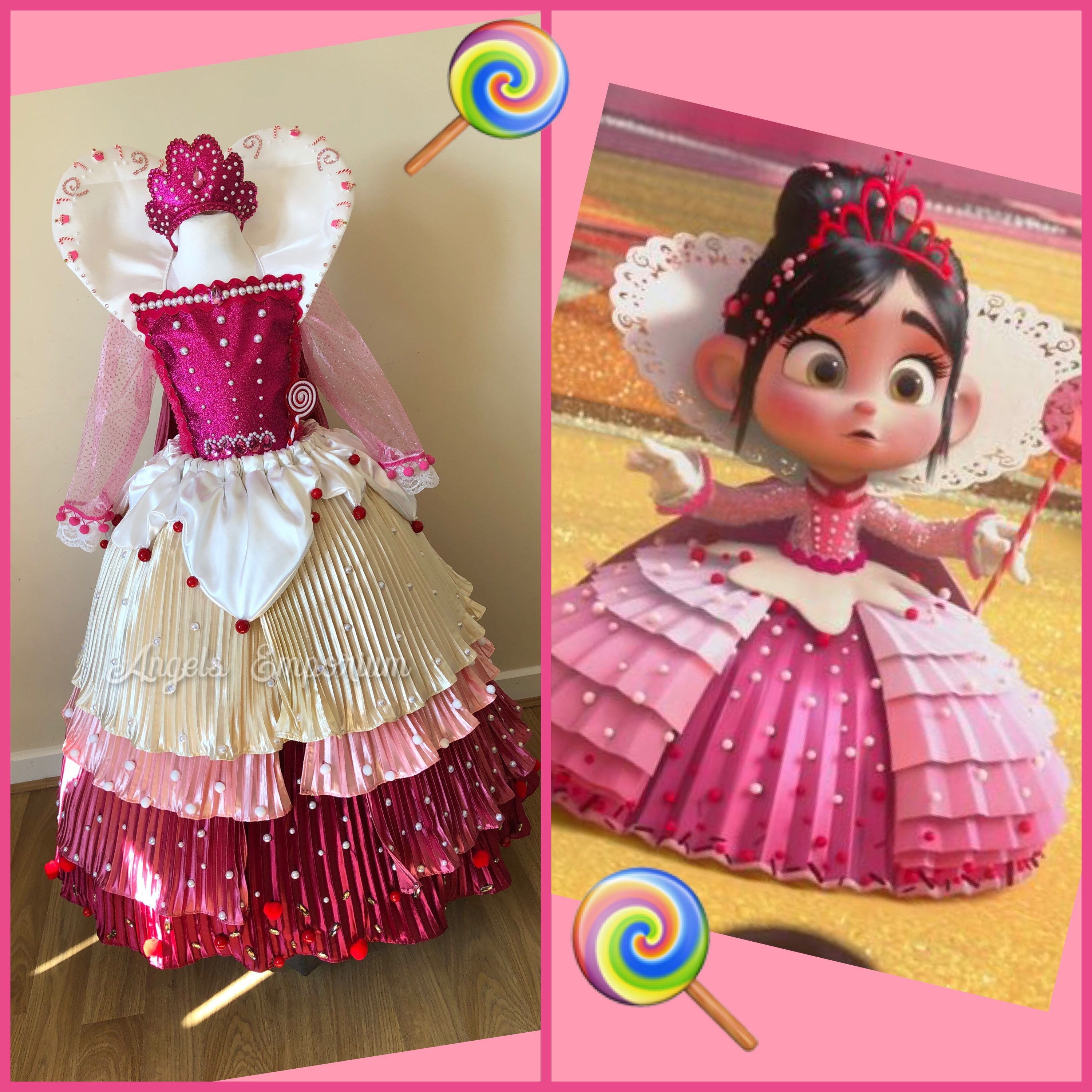 Vanellope 2025 princess dress