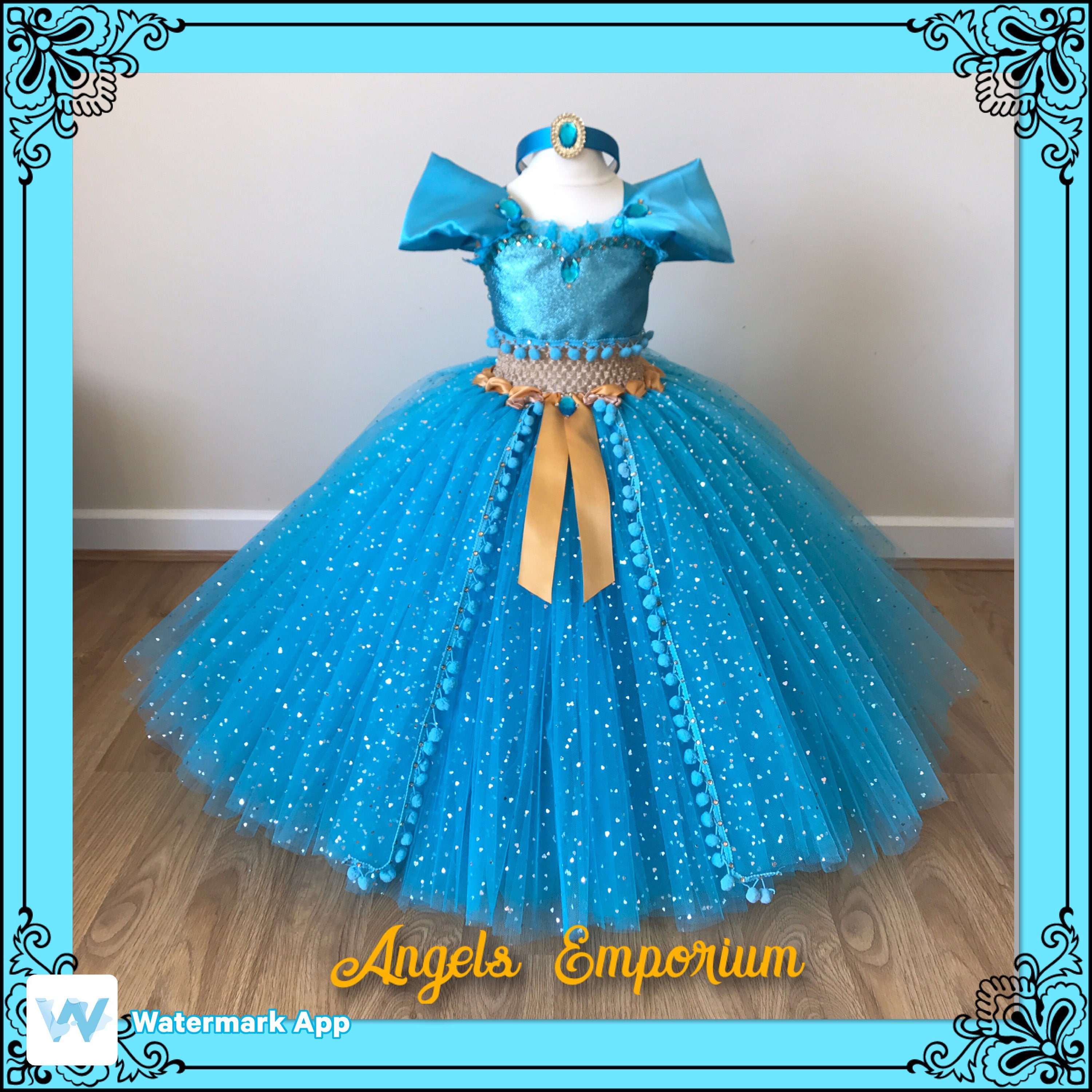 Princess Jasmine Aladdin Inspired Tutu Dress and Headband - Etsy Princess Jasmine Aladdin Inspired Tutu Dress and Headband - Etsy