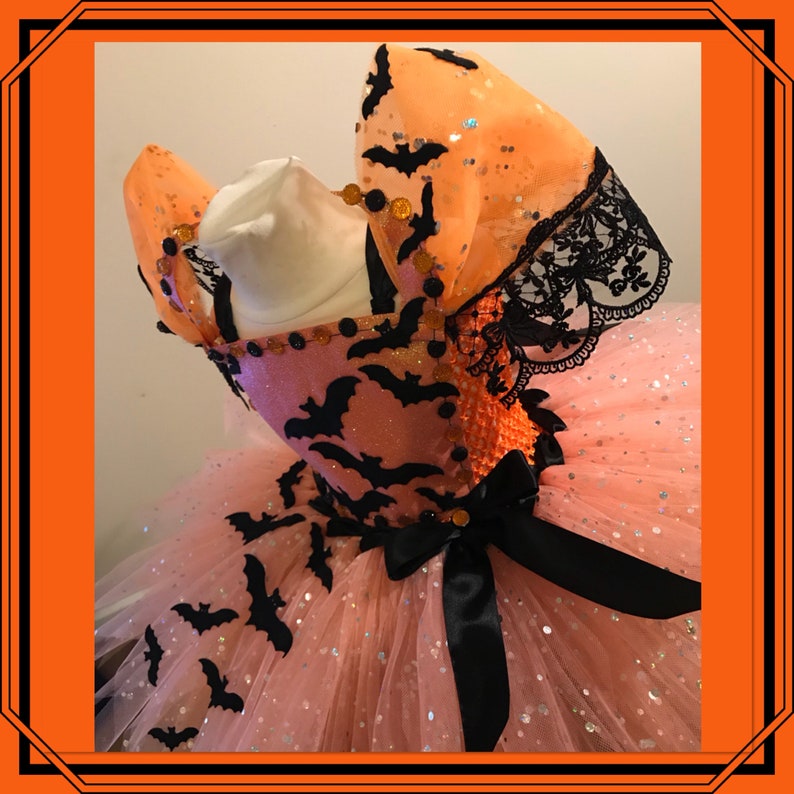 The Bat Princess Halloween Costume Tutu Dress Ball Gown Party Etsy