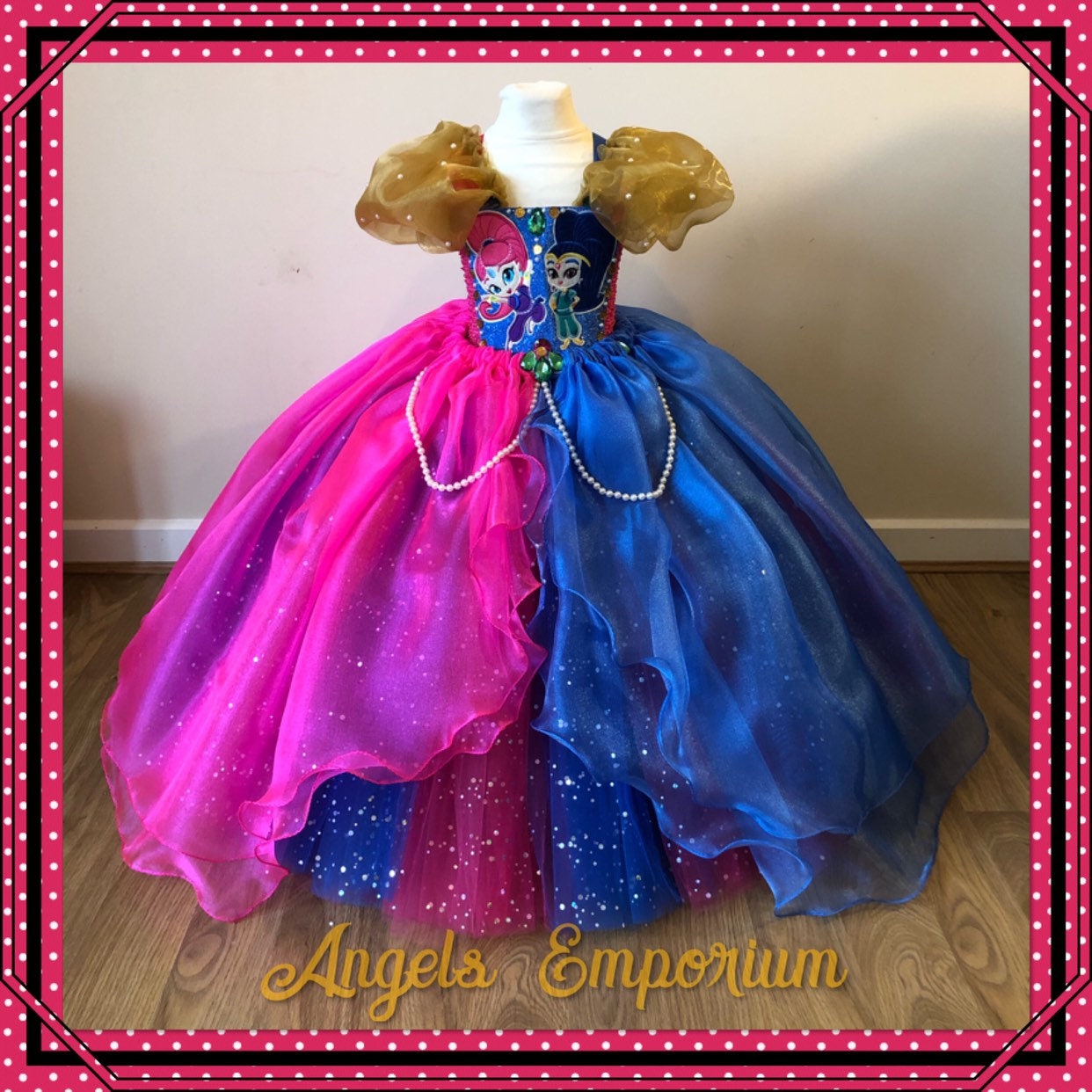 Shimmer And Shine Inspired Tutu Dress Birthday Costume - Etsy México