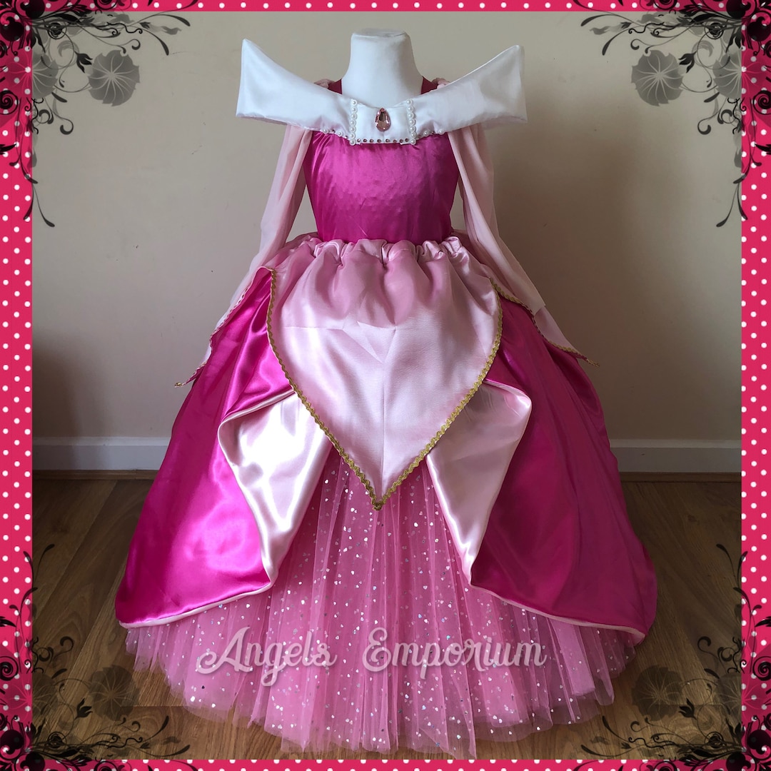 Princess Aurora Tutu Dress Sleeping Beauty Costume Birthday - Etsy
