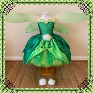 tinkerbell leaf dress