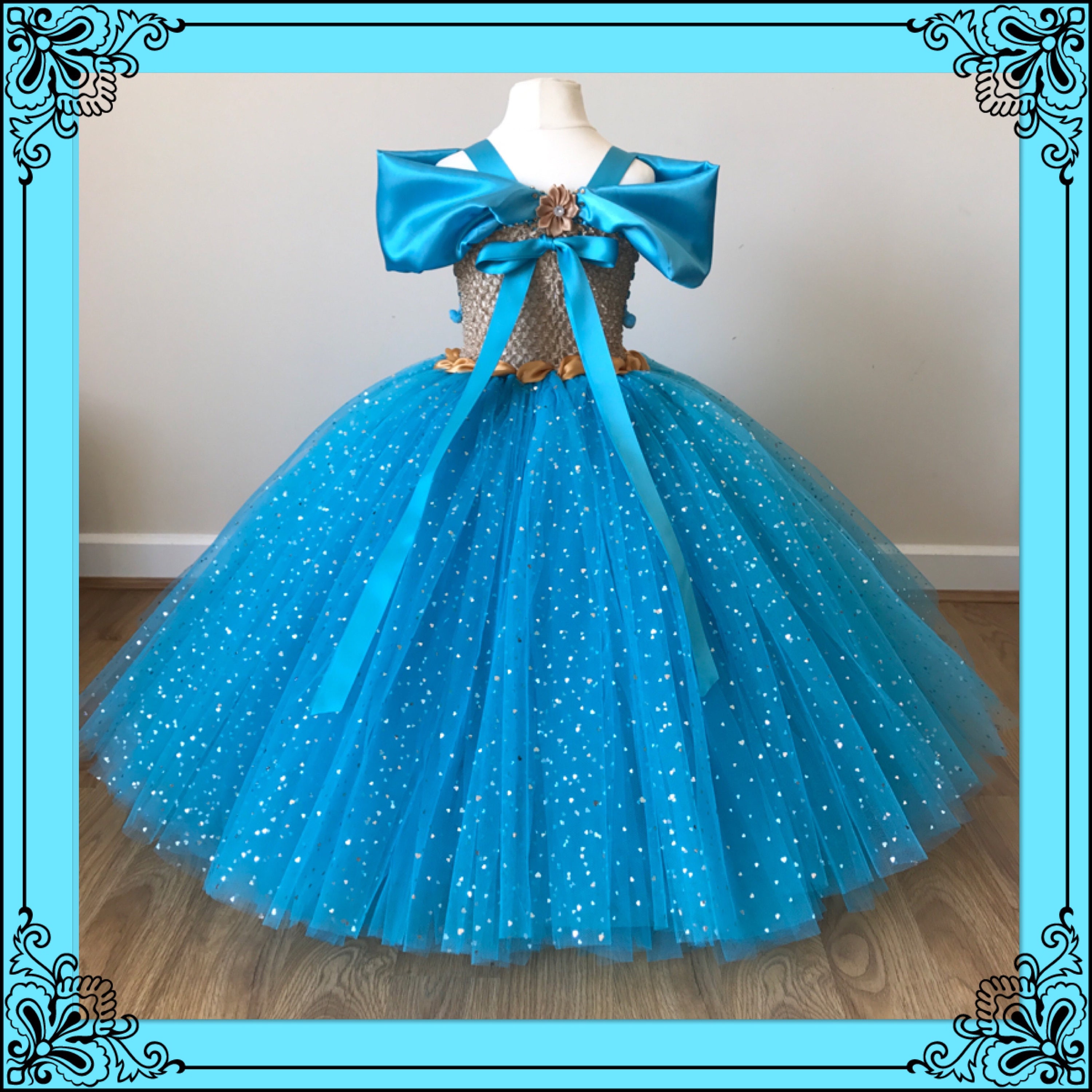 Princess Jasmine Aladdin Inspired Tutu Dress and Headband