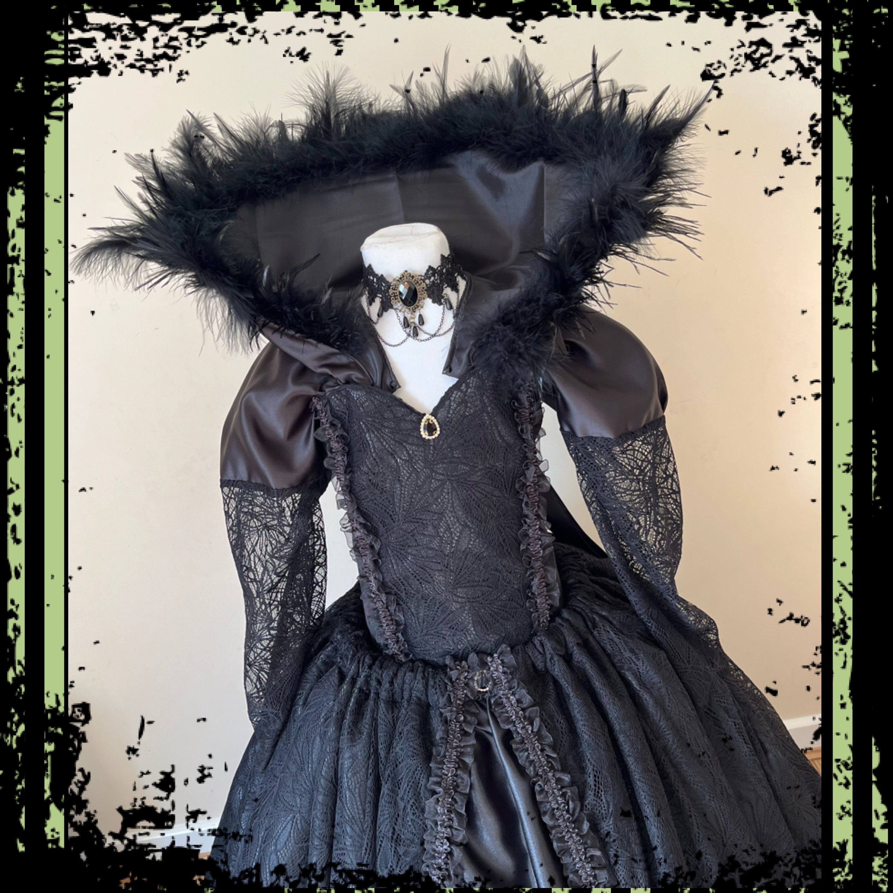 scary black dress halloween costume 15 Black Dress DIY Halloween Costume Ideas Artsy Fartsy Life