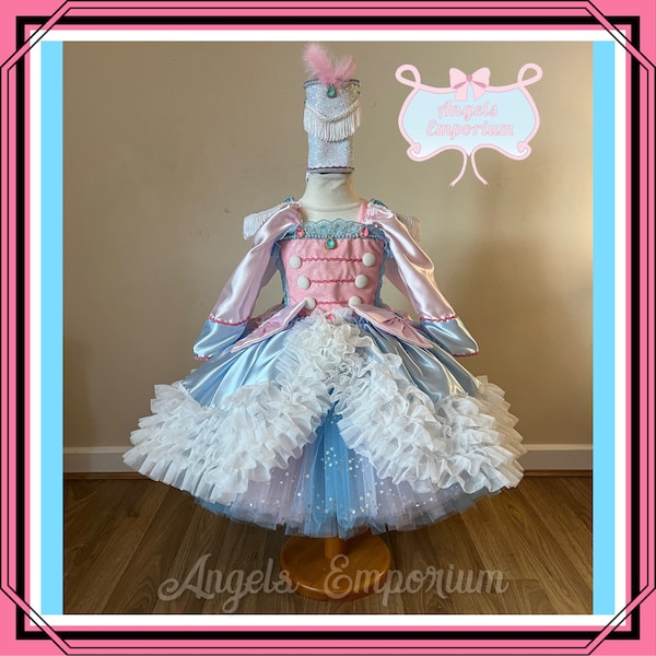 Toy Soldier Costume Ladies Majorette & Hat - Nutcracker Christmas Fancy  Dress, New With Tags Nutcracker Hat