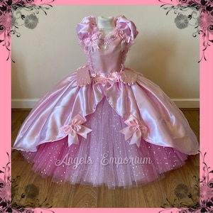 Luxury Pink Princess Cinderella Aurora Costume Tutu Dress - Etsy